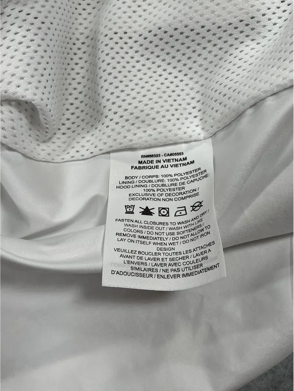 Nike Vikings Colorblock Windbreaker Jacket with Hood (470)‎